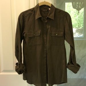 Premium French linen blouse